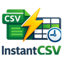 InstantCSV - Convert CSV ke JSON & Excel
