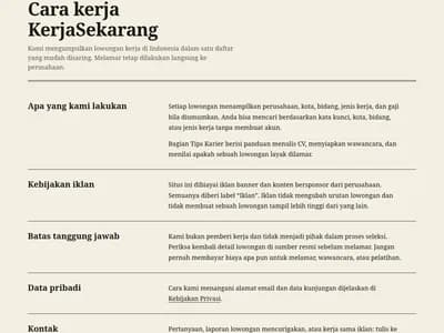 KerjaSekarang screenshot 3