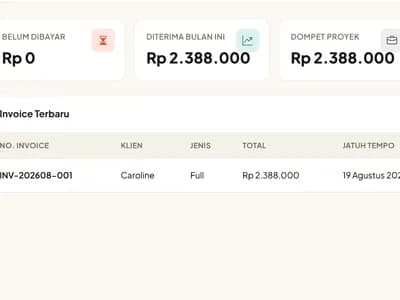 Billio — Invoice, DP/Termin & Pengingat Otomatis untuk Freelancer screenshot 2