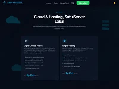 LingkarAksara — Layanan Cloud Merakyat screenshot 2
