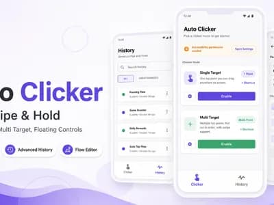 Auto Clicker & Swipe screenshot 1
