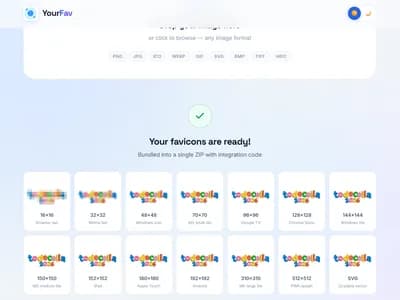 YourFav - Instant Favicon Generator screenshot 4