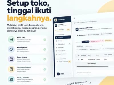 Ourderan - Sistem Manajemen Pesanan & Pelacakan Belanja Rapi screenshot 3