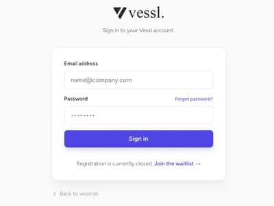 Vessl screenshot 3
