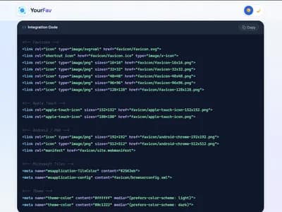 YourFav - Instant Favicon Generator screenshot 5