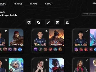 Pro Player Build MLBB screenshot 1