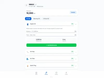 RideCheck — Vehicle Maintenance Tracker screenshot 3