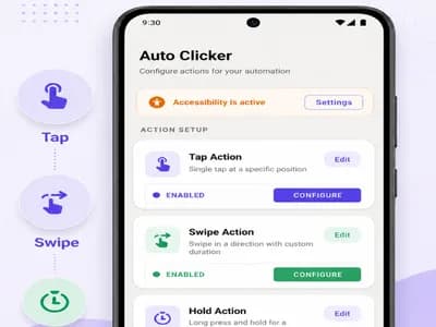 Auto Clicker & Swipe screenshot 4