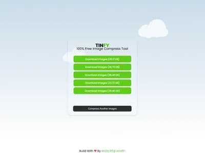 Tinfy - Free Image Compression Without Quality Loss screenshot 3