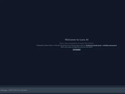Luna AIchat - Your intelligent conversational assistant screenshot 1