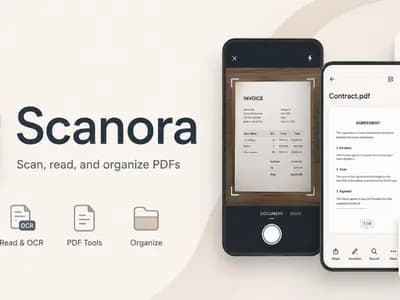 Scanora: PDF Scanner & Reader screenshot 1