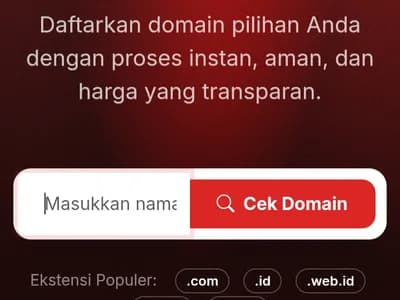 NAMABISNIS - Registrasi Domain screenshot 1