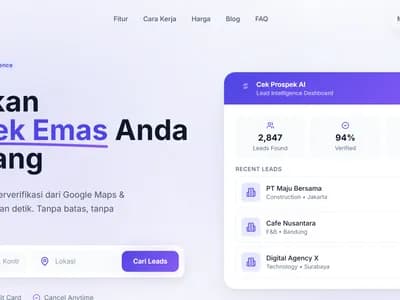 Cek Prospek - Lead Generation SaaS screenshot 1