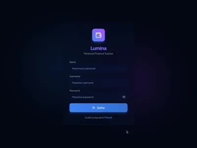Lumina Finance Tracker screenshot 2