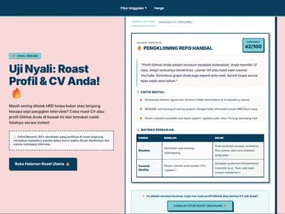 ProofWork.id | Personal Branding & Hub Karir Berbasis AI screenshot 2
