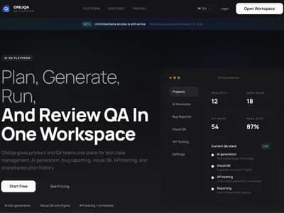 Ofeliqa screenshot 1