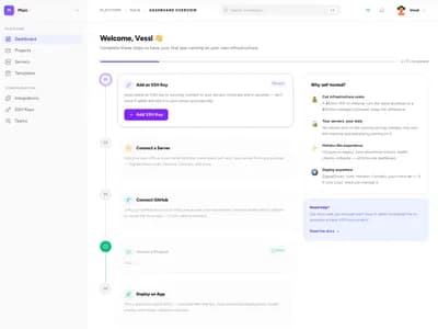Vessl screenshot 2