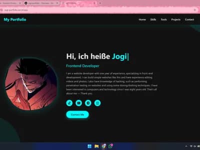 My Portfolio screenshot 1