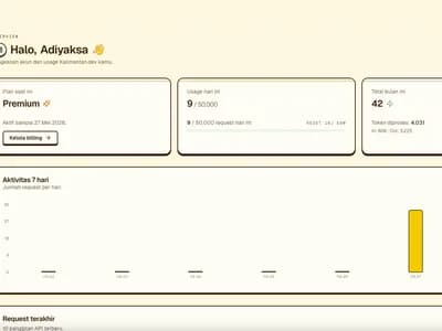 Kalimantan.dev screenshot 2