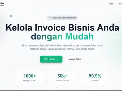 Notakita - Sistem Invoice Online screenshot 1