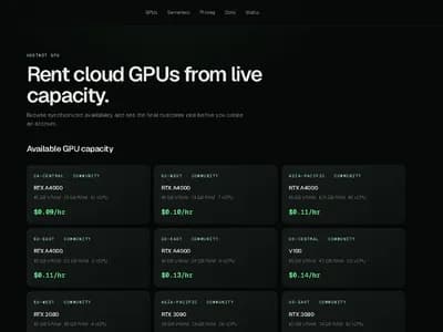 Hostnot GPU screenshot 2