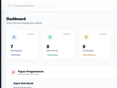 HRIS-SEKOLAH screenshot 2