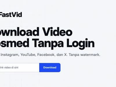 FastVid - Download Video Sosmed Tanpa Login screenshot 1