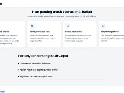 KasirCepat screenshot 2