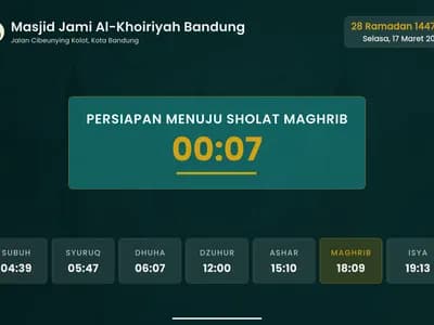 Miqotul Khoir TV Masjid screenshot 2