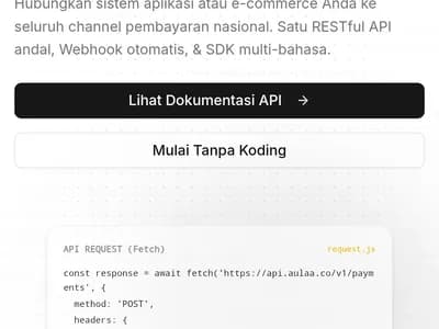 Aulaa Payment Link & Agregator API Provider screenshot 1