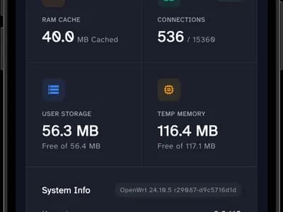WRTune untuk OpenWRT screenshot 5