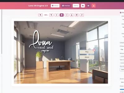 Luna Visual Novel Engine 2 screenshot 4
