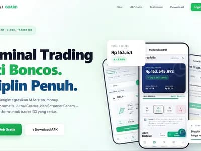 InvestGuard - Terminal Trading & Portofolio Cerdas screenshot 1